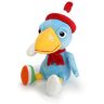 Dickie Toys Helden van de stad, Kasimir de kraai pluche dier, de pechvogel om te knuffelen van pluche, knuffeldier, maat 30 cm