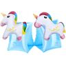 HeySplash Inflatable Arm Bands for Kids, Floatation Sleeves Floats Tube Water Wings Swimming Arm Floats Cute, Unicorn