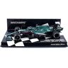 Minichamps 417210618 1:43 Aston Martin Cognizant Formule One Team AMR21-Lance Stroll-Monaco GP 2021 Verzamelbare Miniatuur Auto, Veelkleurig