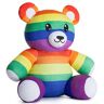 corimori Pluche dier, Quinn de LGBTQ Teddy, regenboogbeer, 28 cm, kleurrijk