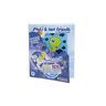 Pauli & Friends Pauli & Sea Friends Badboek met unieke functies voor kinderen van 0 tot 4 jaar