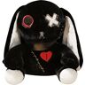 QARIDO Halloween konijn knuffel   Gothic Knuffelkonijnen   Halloween Vreselijke Bunny Gevulde Kussen Knuffelbare Bunny Poppen voor Kid Adult