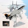 AZIZAT 1/72 US Navy Model Vliegtuig F-14A VF-84 Legering Model Fighter Diecast Vliegtuig Display Model Vliegtuig Vliegtuig Model Vliegtuig voor Collectie of Gift Ornament