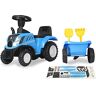 Jamara Push-Car New Holland T7 Tracteur bleu