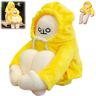 behound Midlife Crisis Bob Toy,Midlife Crisis Bob Plush,Banana Man Plush Stuffed Toy Doll with Magnet,Existential Crisis Bob,Funny Man Doll Decompressions Plush Toy,Midlife Crisis Bob Doll (18cm,Yellow)