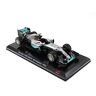 Generic Ex Mag Schaal 1:24 Diecast Model Grand Prix Auto Compatibel met Mercedes W07 Hybrid Nico Rosberg (2016) in zilver