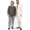 Celebrity Cutouts Michael Sheen And David Tennant (Duo) Mini Celebrity Knipsel