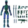 Fzysjve T13 actiefiguur, Titan 13 actiefiguur, T13 actiefiguurset, T 13 actiefiguur, DIY actiefiguur, Robo 13 actiefiguur, N13 actiefiguur, 3D-geprint actiefiguur (Color : I)