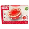 Brio 30263 Schellentrommel Spielerisch ein Gefühl für Rhythmus bekommen Musikinstrument für Kinder ab 18 Monaten