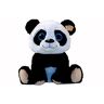 LB PANDA knuffeldier XXL met grote glitterogen zittend pluche 50 cm