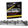 METAL-TIME Night Rider 3000, denkbeeldige trein, metalen modeltreinset, 3D metalen modelbouwsets voor volwassenen, volledig gepantserde trein, 45 stuks.