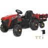 Jamara Ride-on Tracteur Super Load ac Remorque rouge 12V