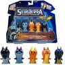 SLUGTERRA , 5 figuren, 4,5 cm, willekeurig model, voor kinderen vanaf 4 jaar, LUU02