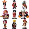 FVUQCGYX 9Pcs Een Stuk Figuur Luffy Zoro Nami Usopp Collectie Model Gift Collectie