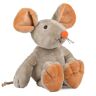 Schaffer Knuddel mich! Schaffer 4752 pluche muis Eddi, 26 cm, grijs