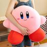 Yzgqhn 2024 Nieuwe roze Kirby pluche zwevende Kirby Plushie Collectible Squishy Kirby Plushies 20,8 cm