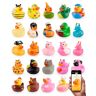 Happy Duckers Jeep eenden voor eendjes Diverse eendjes voor Jeeps 25 stuks 2 "Rubber Ducks Jeep Ducking Plus officiële Duck Duck Jeep mobiele app