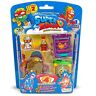 SUPERTHINGS RIVALS OF KABOOM SUPERZINGS II- 4-pack met 4 SuperZing-figuren en verschillende accessoires.