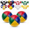 Juggle Dream 3x Pro Thud Jongleerballen Set van 3 Professionele Jonglerballen met Gratis Online Leervideo, Perfect voor Beginners en Experts (Veelkleurig)