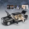 VIOLK 1/24 Geschikt voor Rolls-Royce Geschikt voor Maybach GLS600 legering model auto metaal gegoten speelgoedauto serie simulatie geluid en licht auto speelgoedmodel vakantie cadeau (Color : Rolls royce)