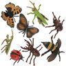 BROLEO Set Toy Bug Toys, Plastic Spiders Bug Toys, Fake Bugs, Plastic Bugs Voor Educatief Feest