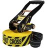 ALPIDEX slackline 15 m belastbaar tot 2 ton, Kleur:Do not cross. Geel