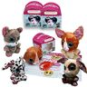 Sbabam s.r.l. Sbabam Lovely Pets Puppy, speelgoed voor kinderen aan de krantenkiosk, speelarmband voor kinderen, 2 stuks, cadeau voor kinderen, dierenfiguren