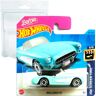 Hot Wheels Corvette Barbie 1956 Film 9/10 (183/250) HKK87 Short Card Mattel 2023 + Blister & Kaartbeschermer Pack Friki Aap