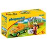 Playmobil 1.2.3 70182 Dierenverzorger Met Neushoorn