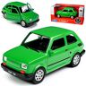 Welly Fiat FIAT 126 groene constructie identiek polski FIAT 126p 1972-2000 ca 1/43 1/36-1/46 Welly model auto