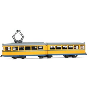 ARNOLD HN2603 Tram Duewag GT6, één voorlicht, geel/blauw kleurstelling "Essen", ep. IV-V Loco Elektrisch ARNOLD HN2603 Tram Duewag GT6, één voorlicht, geel/blauw kleurstelling "Essen", ep. IV-V Loco Elektrisch