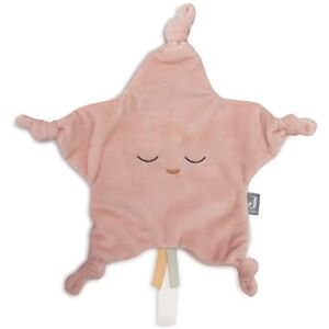Jollein Knuffel Baby Little Star Wild Rose knuffeldoek 100% polyester 25x25cm Jollein Knuffel Baby Little Star Wild Rose knuffeldoek 100% polyester 25x25cm