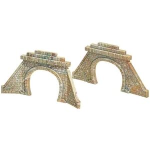 Faller 272576-2 tunnelportalen 2 sporig, (voor stoom- en bovenleiding) Faller 272576-2 tunnelportalen 2 sporig, (voor stoom- en bovenleiding)