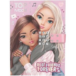 Depesche 13723 TOPModel My BFF Dagboek met cijfercode en geluid, boek met 80 gelinieerde en kleurrijk geïllustreerde pagina's Depesche 13723 TOPModel My BFF Dagboek met cijfercode en geluid, boek met 80 gelinieerde en kleurrijk geïllustreerde pagina's