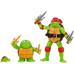 Mutant Ninja Evolution Raphael oorlogsschildpadden 3 stuks, figuur Mutant Ninja Evolution Raphael oorlogsschildpadden 3 stuks, figuur