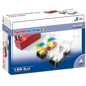 fischertechnik LED Set 533877 – anvullende set met 2 regenboog-LED's en 2 witte LED's, voor spannende lichteffecten fischertechnik LED Set 533877 – anvullende set met 2 regenboog-LED's en 2 witte LED's, voor spannende lichteffecten