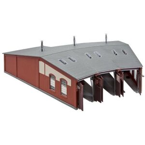 Faller 120176 Drie-stall roundhouse HO Schaal Bouwpakket Faller 120176 Drie-stall roundhouse HO Schaal Bouwpakket