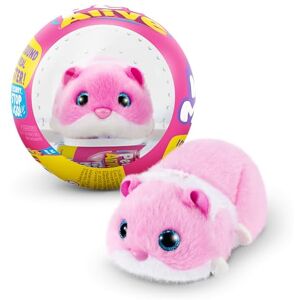 Pets Alive Hamster Mania by ZURU Pink Hamster, Pet Nurture, Soft Toy, Real Alive, 20+ Sounds Interactive, Electronic Pet (roze) Pets Alive Hamster Mania by ZURU Pink Hamster, Pet Nurture, Soft Toy, Real Alive, 20+ Sounds Interactive, Electronic Pet (roze)