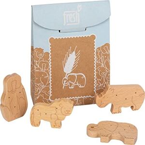 Small Foot dierenkoekjes "fresh" van hout, accessoires voor winkel en kinderkeuken, rollenspel speelgoed vanaf 3 jaar, 12353