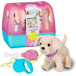 BABY born Mijn Hond Lucky – Knuffeldier met 5 verschillende functies – Werkt op batterijen – Geschikt voor kinderen vanaf 3 jaar BABY born Mijn Hond Lucky – Knuffeldier met 5 verschillende functies – Werkt op batterijen – Geschikt voor kinderen vanaf 3 jaar