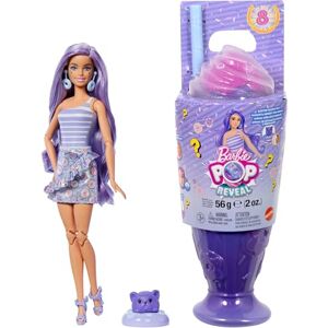 Barbie Pop Reveal Serie, Set met Modepop en Accessoires, Traktatiereeks, Thema Donut Dromen met Dierenvriendje en 8 Verrassingen, Inclusief Kleurverandering, JFY60 Barbie Pop Reveal Serie, Set met Modepop en Accessoires, Traktatiereeks, Thema Donut Dromen met Dierenvriendje en 8 Verrassingen, Inclusief Kleurverandering, JFY60