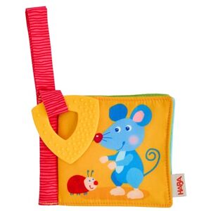HABA 2012329001 Buggyboek dierenvrienden, stoffen boek voor baby's, met bijtelement en klittenbandlus, wasbaar op 30 °C, met piep- en knetterfolie voor kinderen vanaf 6 maanden HABA 2012329001 Buggyboek dierenvrienden, stoffen boek voor baby's, met bijtelement en klittenbandlus, wasbaar op 30 °C, met piep- en knetterfolie voor kinderen vanaf 6 maanden