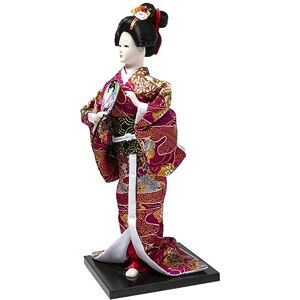 lachineuse Japanse pop van fuchsia kimono Traditionele Aziatische pop 31 cm Japanse woonkamerdecoratie Geisha-figuur Handgemaakt Woondecoratie Azië Japan lachineuse Japanse pop van fuchsia kimono Traditionele Aziatische pop 31 cm Japanse woonkamerdecoratie Geisha-figuur Handgemaakt Woondecoratie Azië Japan