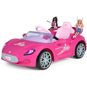 Peg Perego Barbie RC Elektrische auto om op te zitten, 12 V, voor kinderen met afstandsbediening, handmatige geleiding, dubbele stoel voor 2 barbies, deuren om te openen, licht en geluiden, vanaf 18 Peg Perego Barbie RC Elektrische auto om op te zitten, 12 V, voor kinderen met afstandsbediening, handmatige geleiding, dubbele stoel voor 2 barbies, deuren om te openen, licht en geluiden, vanaf 18