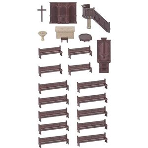 Faller FA180346 kerkuitrusting set modelbouwset, verschillende Faller FA180346 kerkuitrusting set modelbouwset, verschillende