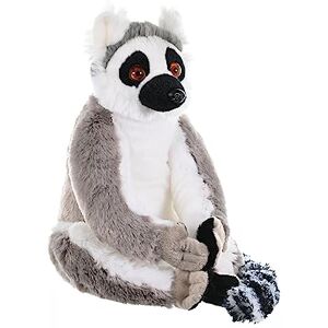 WILD REPUBLIC Cuddlekins Ringstaart Lemur, knuffeldier, babycadeau voor meisjes en jongens, pluche knuffeldier voor baby's, speelgoed van gerecycled materiaal, 30 cm WILD REPUBLIC Cuddlekins Ringstaart Lemur, knuffeldier, babycadeau voor meisjes en jongens, pluche knuffeldier voor baby's, speelgoed van gerecycled materiaal, 30 cm