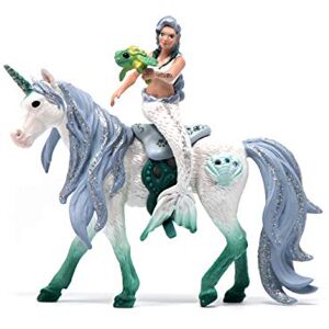 Schleich Bayala 42509 Zeemeermin op zee-eenhoorn, vanaf 5 jaar, speelset, 3-delig Schleich Bayala 42509 Zeemeermin op zee-eenhoorn, vanaf 5 jaar, speelset, 3-delig
