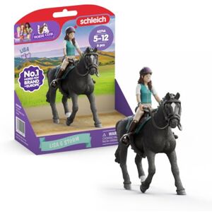 Schleich HORSE CLUB Lisa & Storm 42712 Beweegbaar meisjesfiguur Met paardenaccessoires Leuk cadeau voor meisjes en jongens Paardenspeelgoed vanaf 5 jaar 6-delige speelset Schleich HORSE CLUB Lisa & Storm 42712 Beweegbaar meisjesfiguur Met paardenaccessoires Leuk cadeau voor meisjes en jongens Paardenspeelgoed vanaf 5 jaar 6-delige speelset