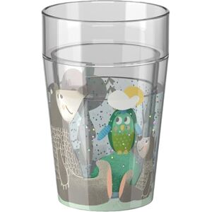 HABA Glitterbeker bosbewoners, kinderbeker met fonkelend glittereffect, perfect voor water, sap en thee, praktisch voor kleine handen, 2012447009 HABA Glitterbeker bosbewoners, kinderbeker met fonkelend glittereffect, perfect voor water, sap en thee, praktisch voor kleine handen, 2012447009