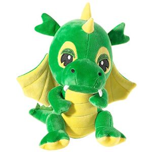 Heunec 379473 Draak Knuffi pluche dier, groen Heunec 379473 Draak Knuffi pluche dier, groen